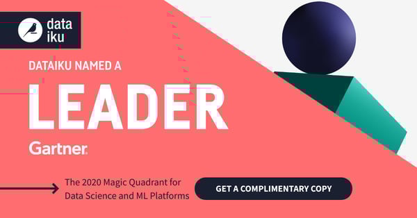 Dataiku A Gartner Magic Quadrant Leader in Data Science and Machine